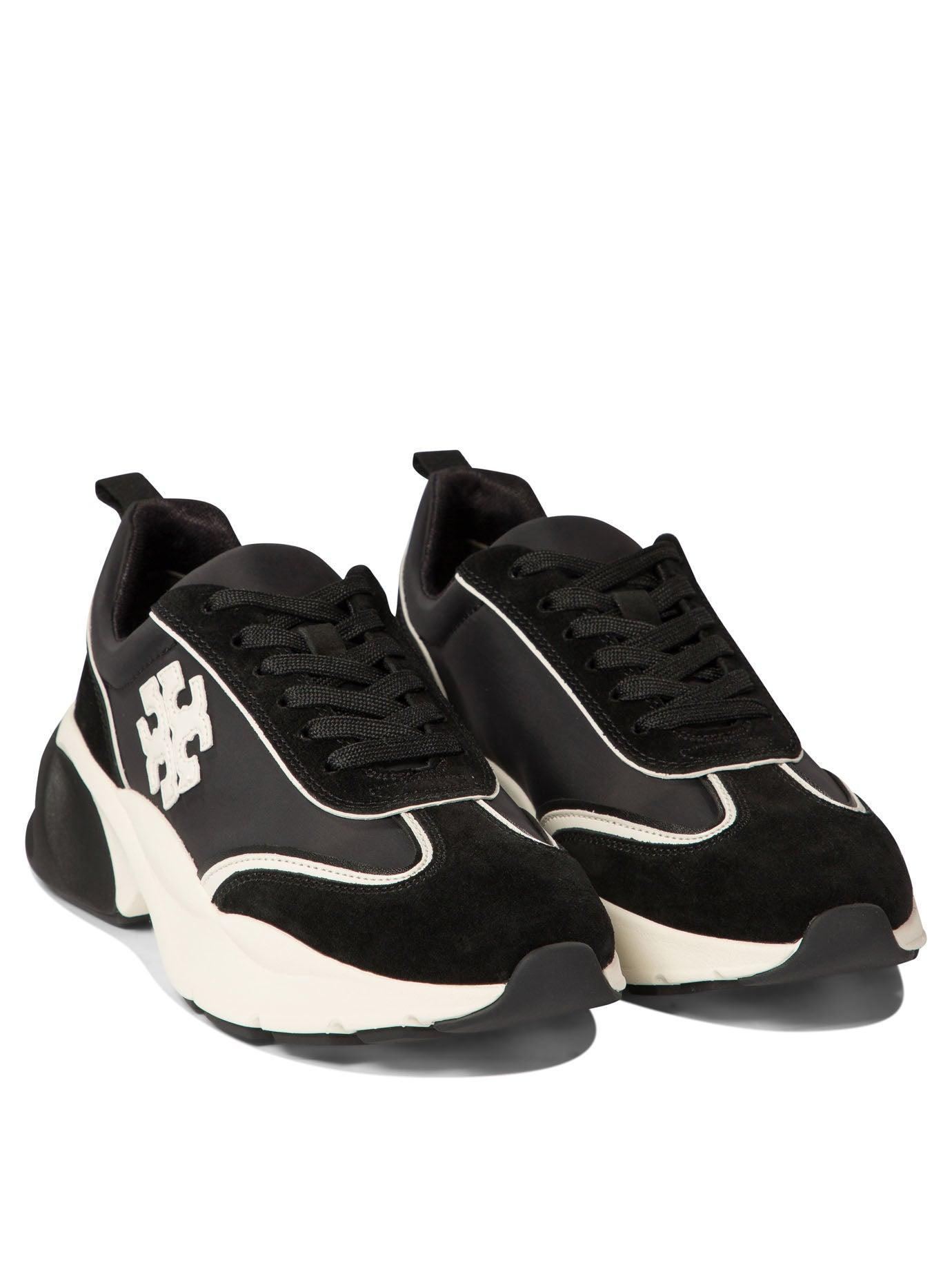 TORY BURCH Good Luck Trainer Sneakers In Black Product Image