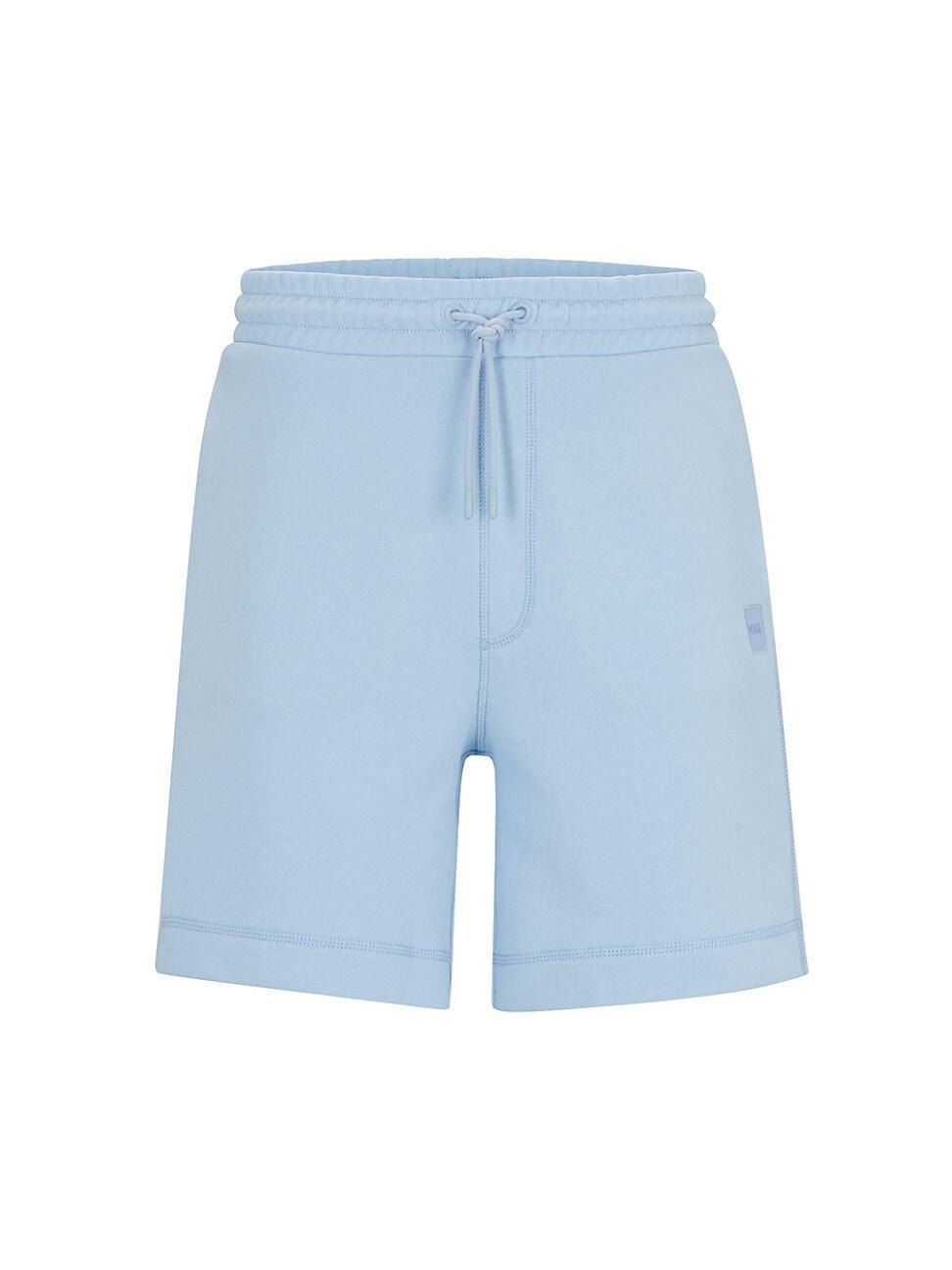 Mens Cotton-Terry Regular-Fit Shorts Product Image
