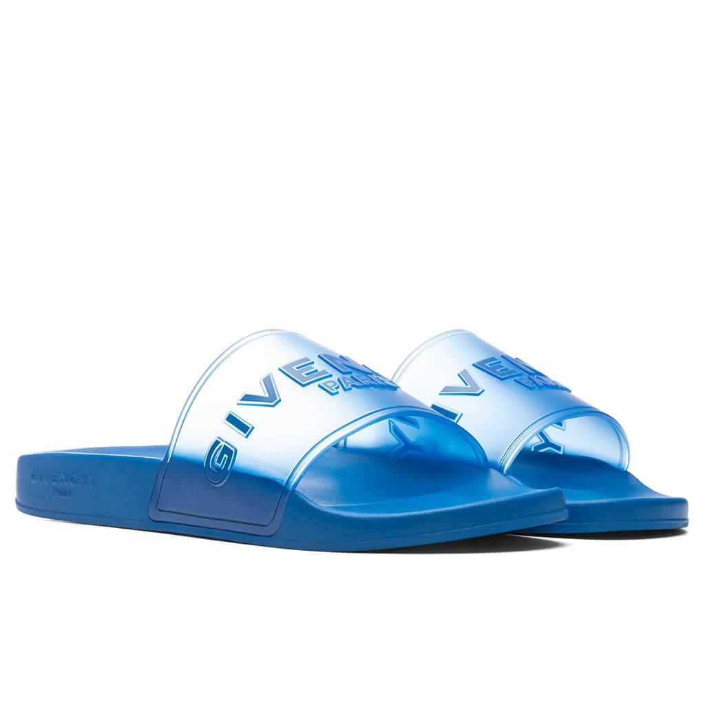 Slide Flat Sandals - Bright Blue Male Product Image