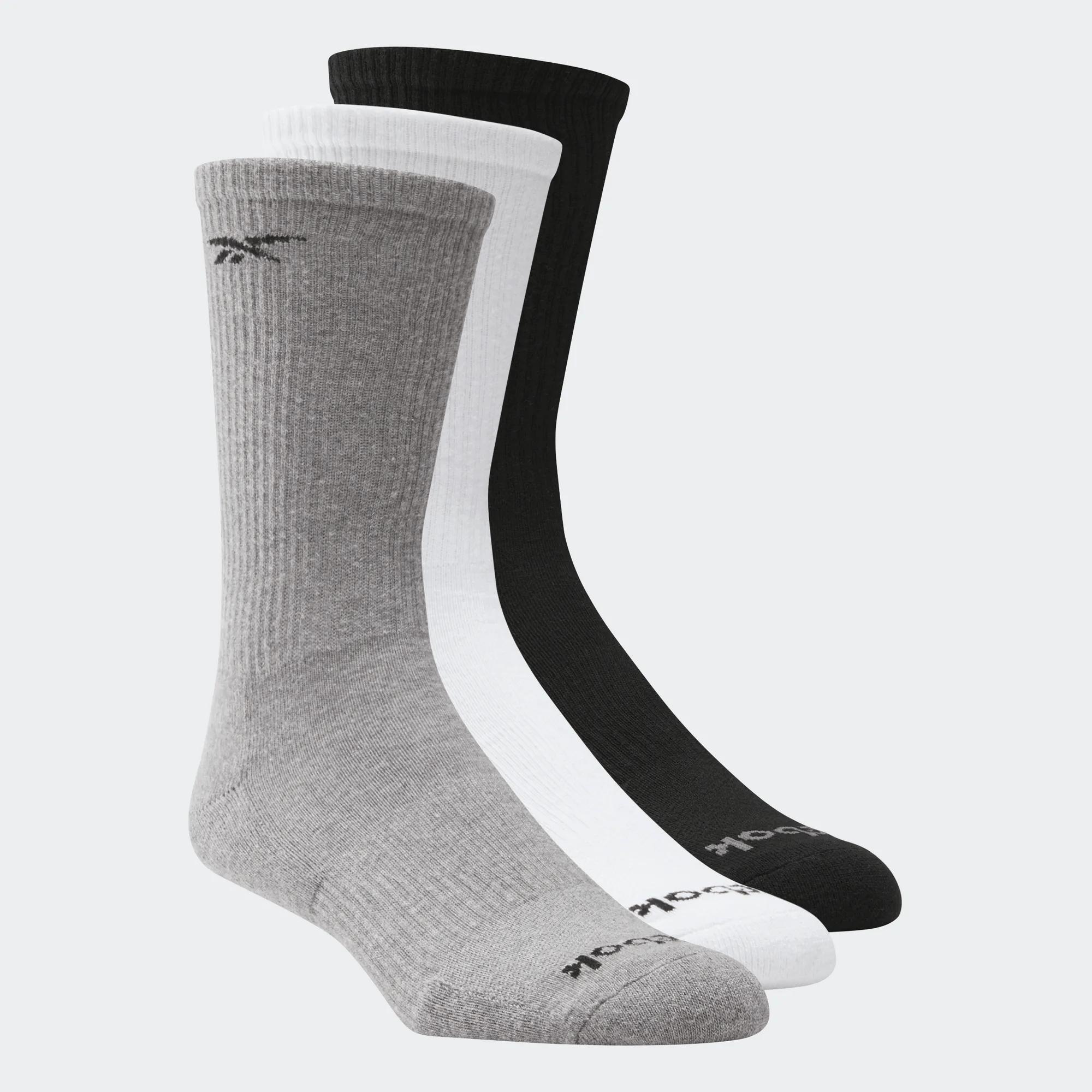 Men's Cushion Crew Socks 3 Pack Male Product Image