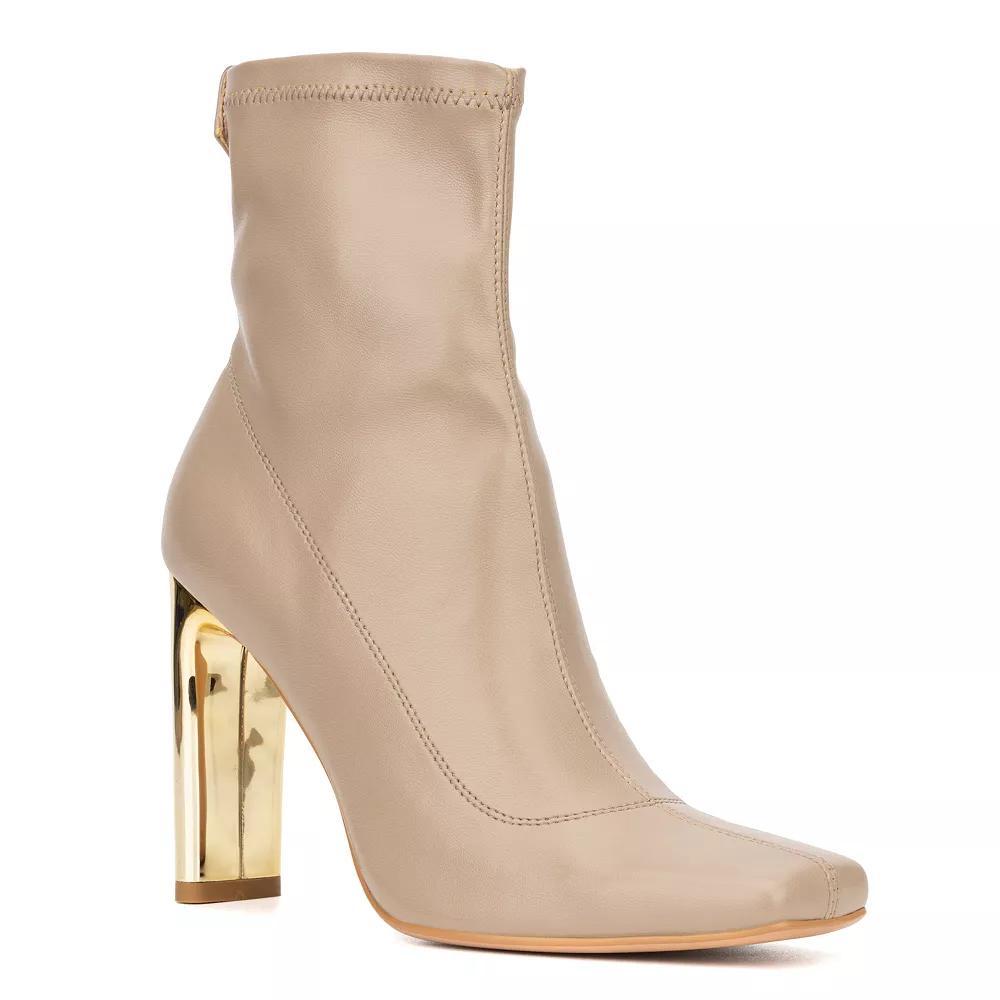 Torgeis Chiara Women's Heeled Ankle Boots, Size: 8, Natural Product Image