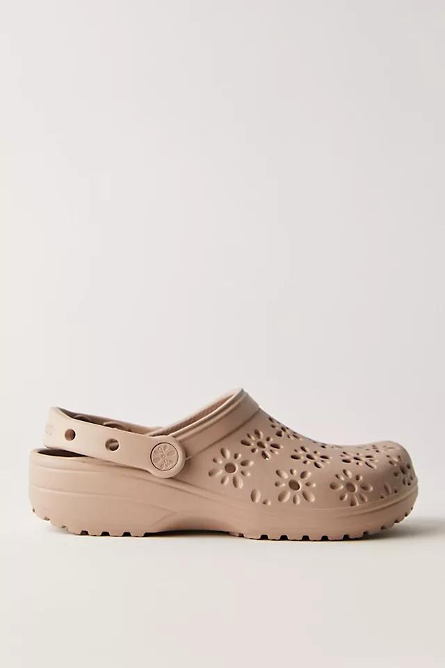 Crocs Classic Floral Cut Clogs Product Image