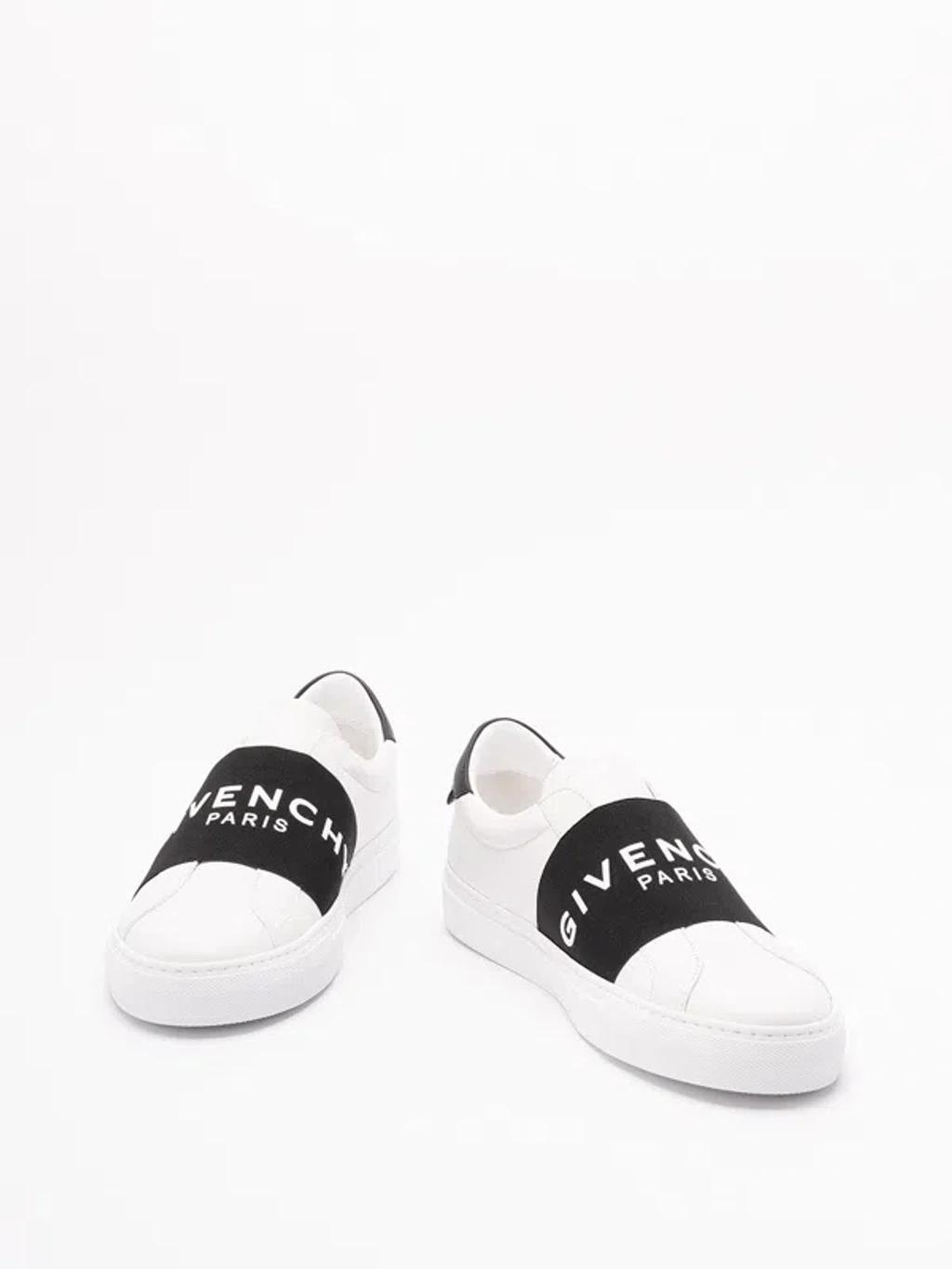 GIVENCHY Urban Street Sneakers In Leather With Elastic Band In Multi Product Image