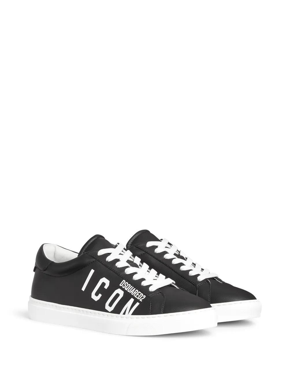 Icon logo-print low-top sneakers Product Image
