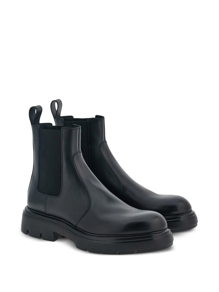 FERRAGAMO Boots In Nero/nero/nero Product Image