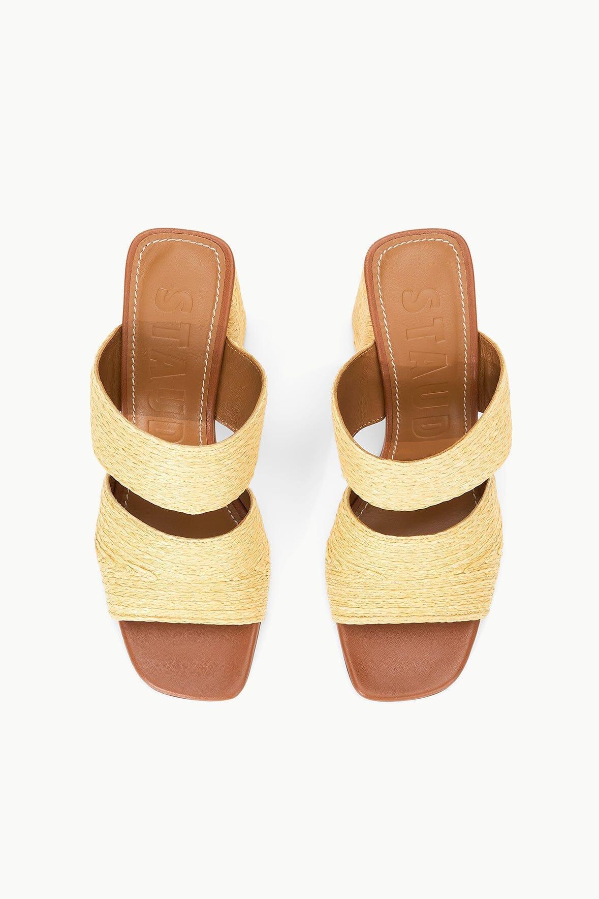 SKYLAR HEEL | NATURAL RAFFIA Product Image