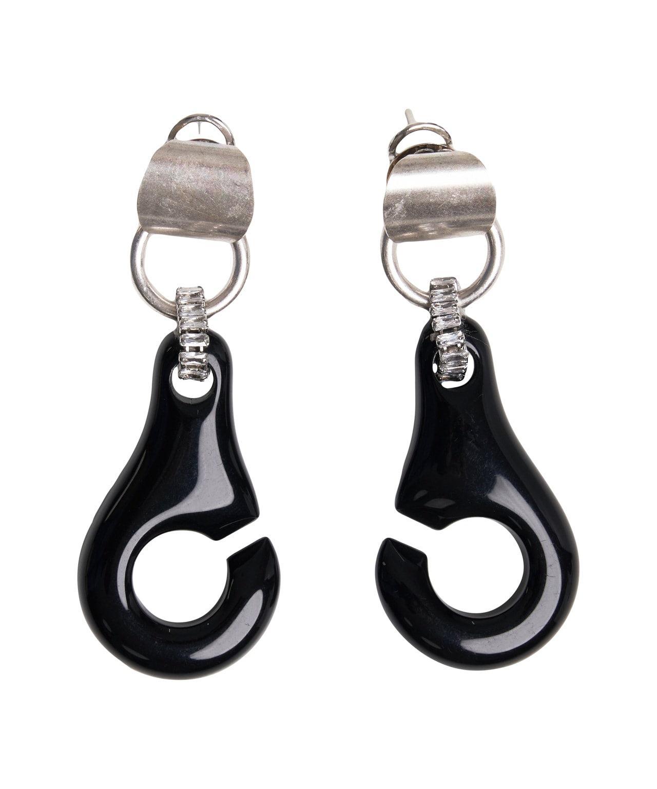 Earrings with rhinestones Product Image
