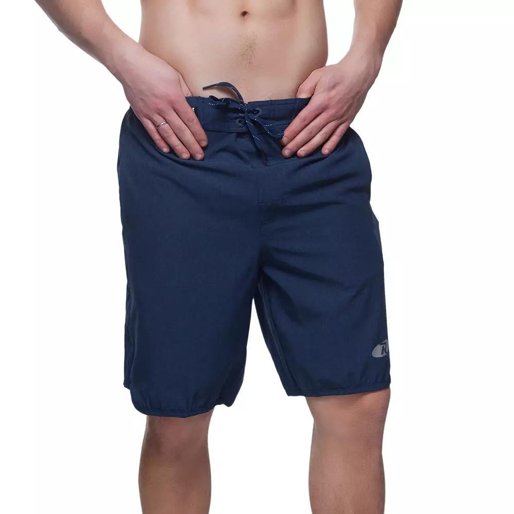 Men's Rokka&Rolla 9" Stretch Swim Trunks, Size: XL, Blue Product Image