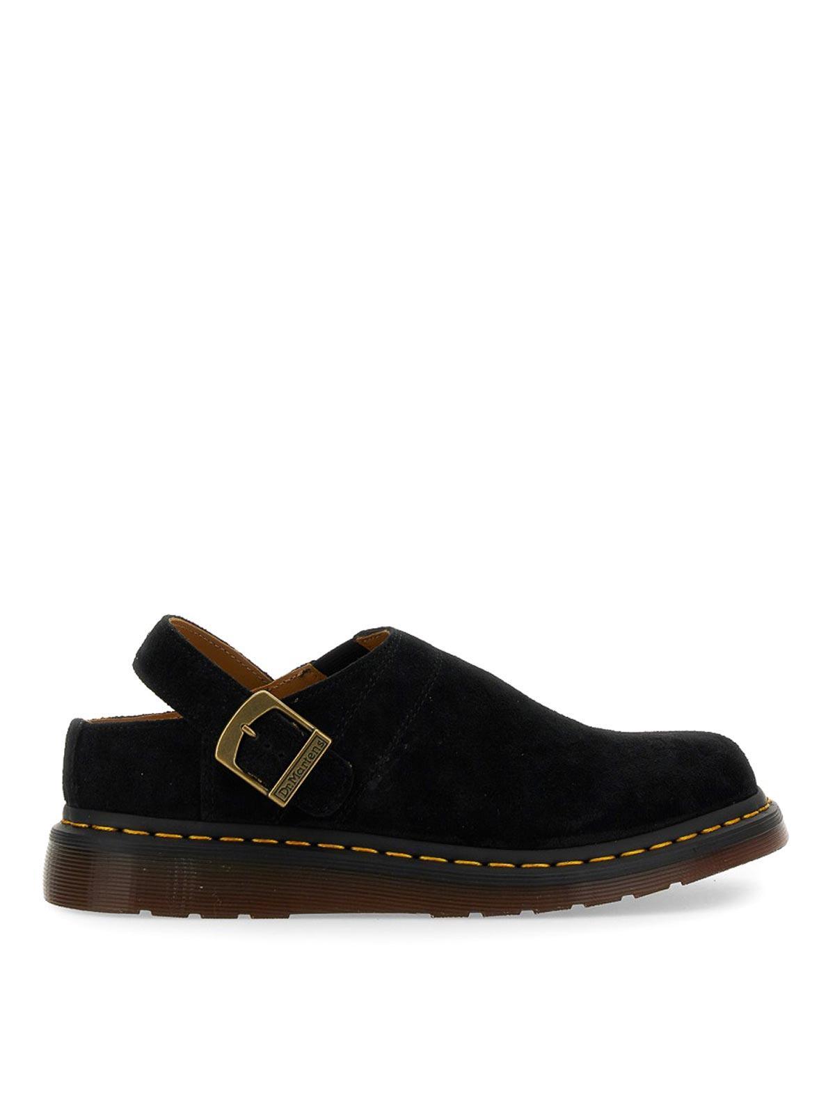 DR. MARTENS' Dr. Martens Isham Round Toe Mules In Black Product Image