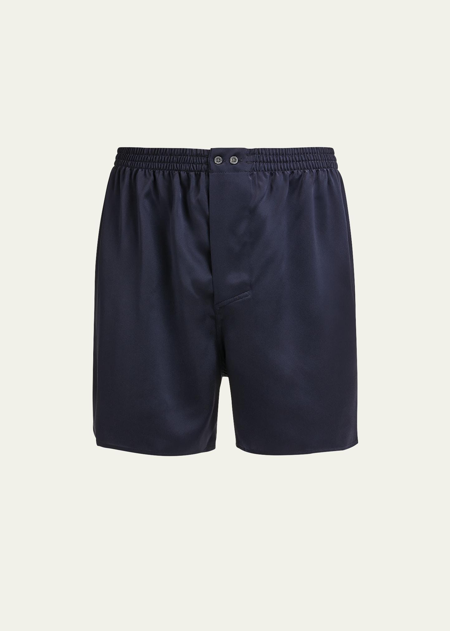 Mens Silk Boxer Shorts Product Image