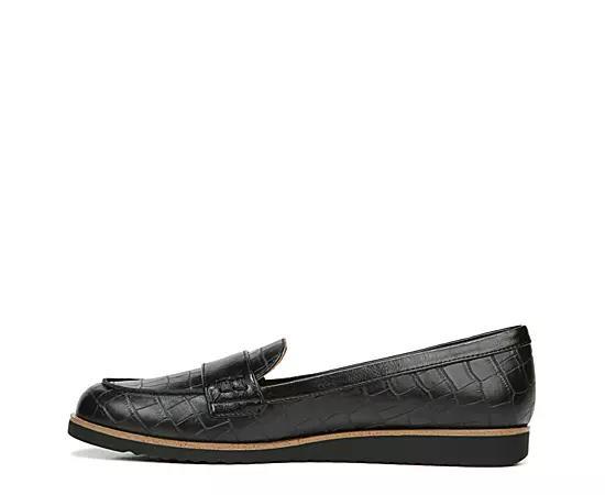 LifeStride Zee Women's Slip-on Loafers, Size: 9 Wide, Black Croc Product Image