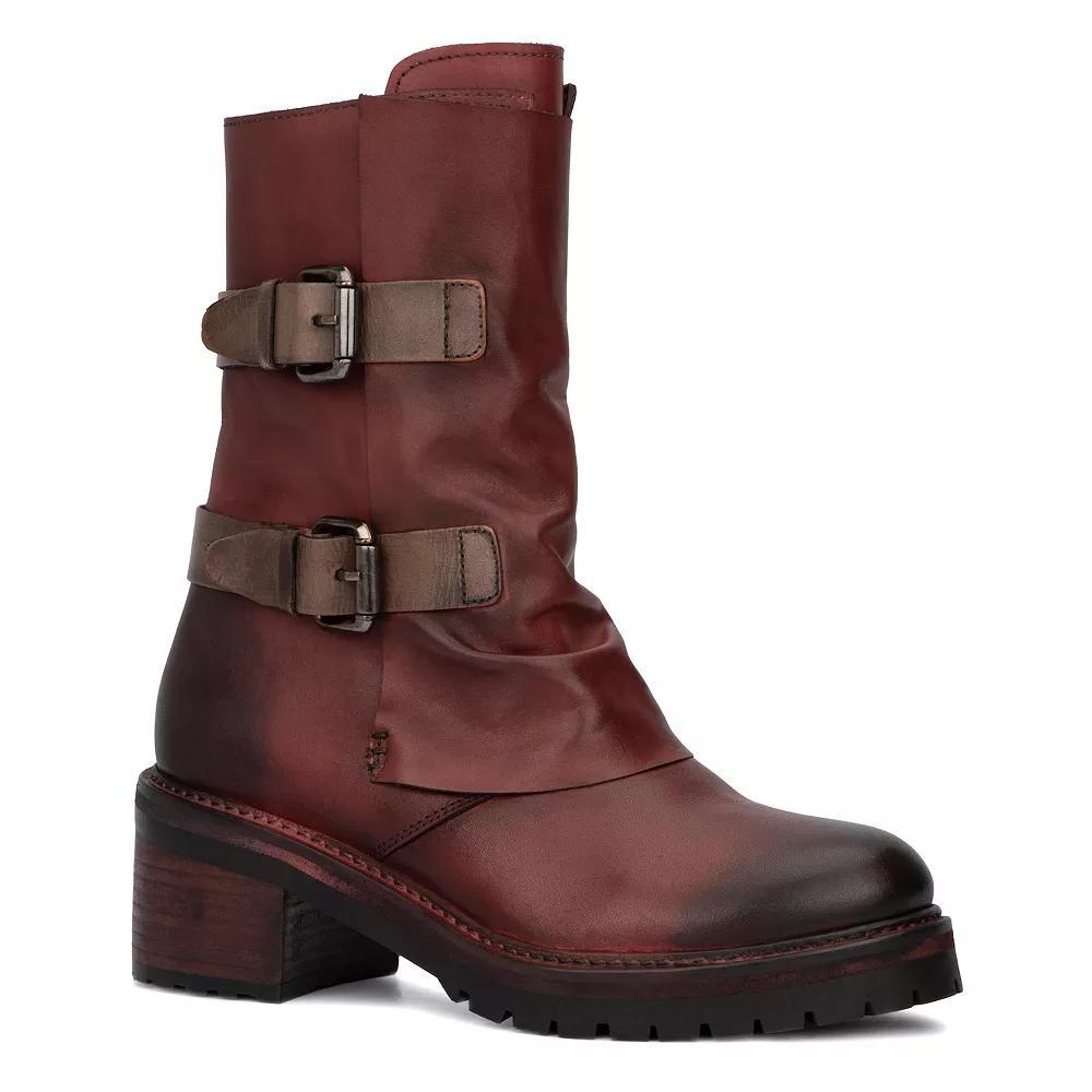 Vintage Foundry Co. Margot Womens Leather Ankle Boots Product Image