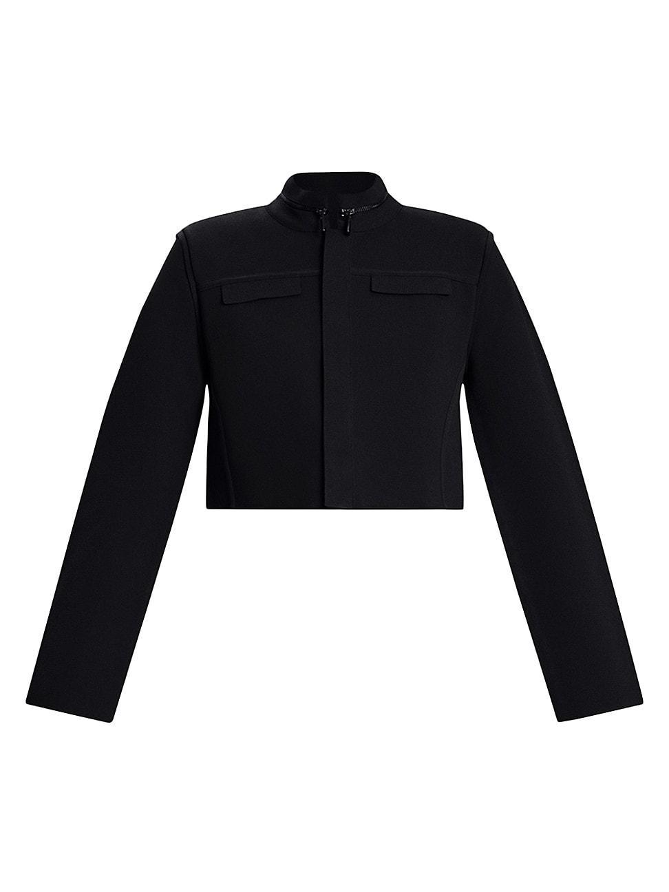 Herve Leger The Charlotte Cropped Jacket Product Image