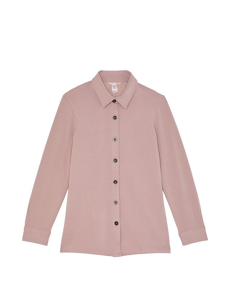 Brushed Modal Fleece Oversized Shirt Product Image