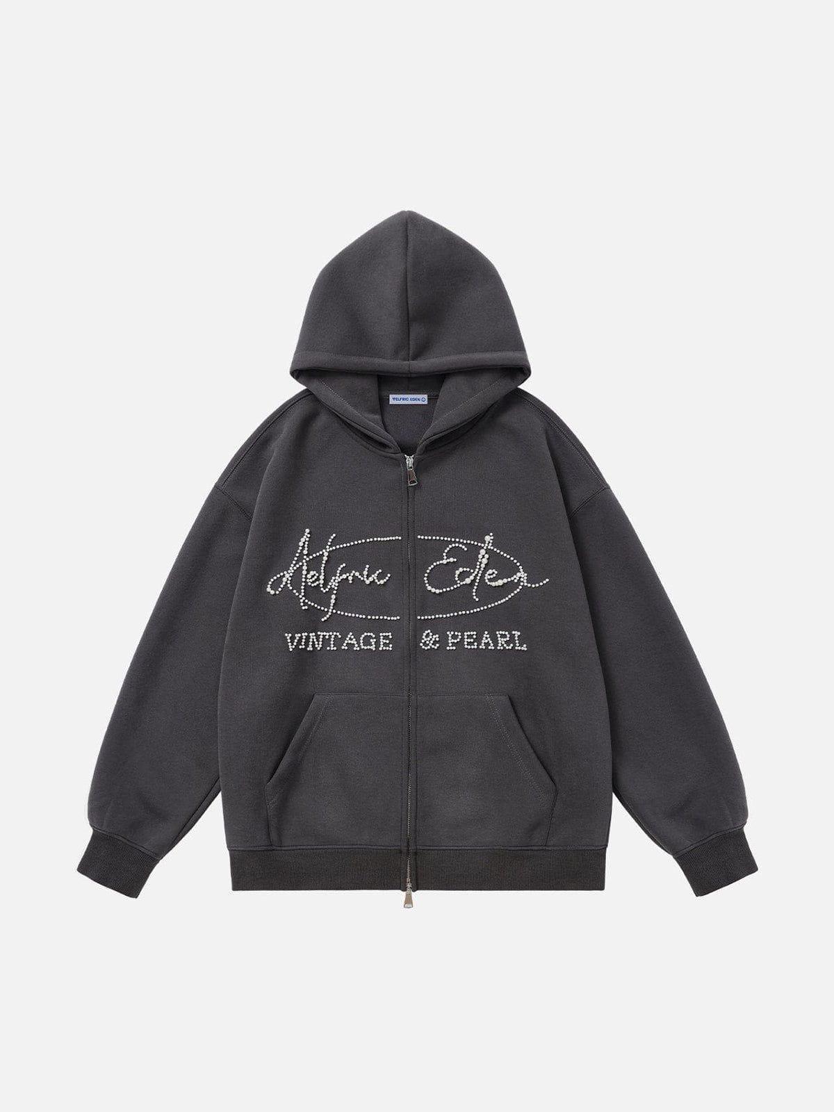 Aelfric Eden Pearl Double Zip Up Hoodie Product Image