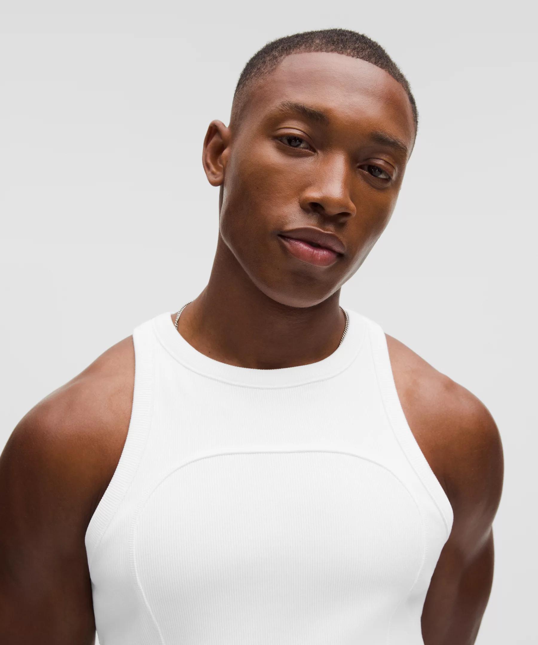 Ribbed Cotton Tight-Fit Tank Top *SLNSH Collection Product Image