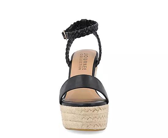 Journee Collection Womens Andiah Wedge Sandal Product Image