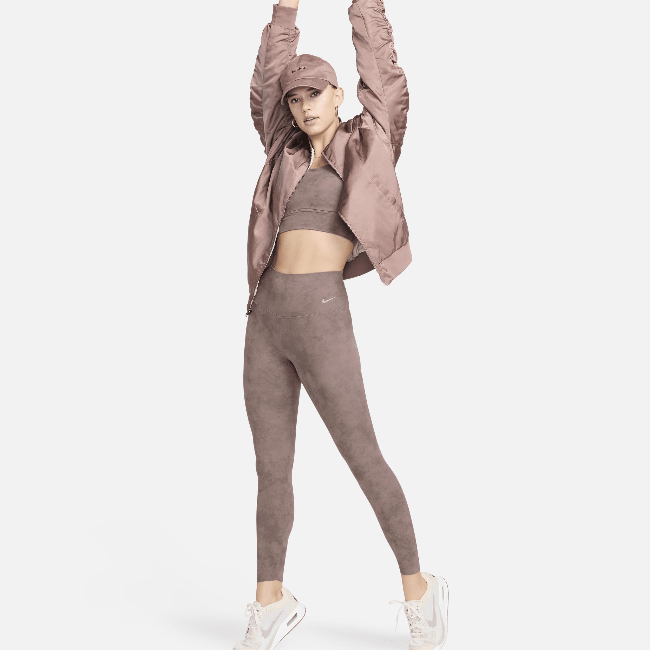 Nike Zenvy Tie-Dye Women's Gentle-Support High-Waisted 7/8 Leggings Product Image
