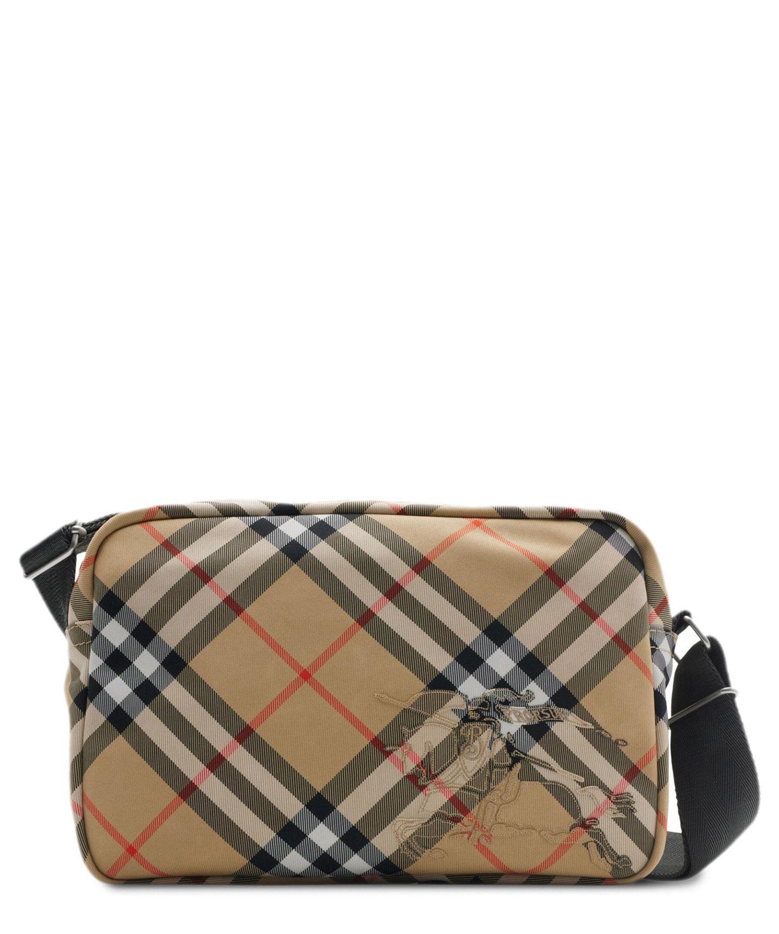 BURBERRY Vintage Check Crossbody Bag In Beige Product Image