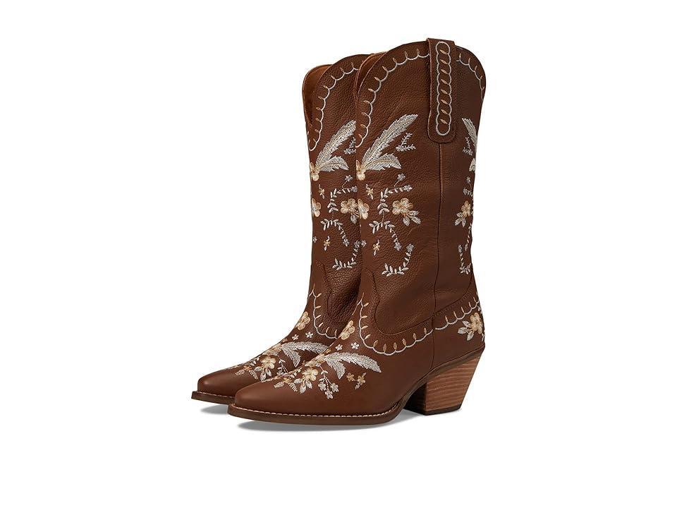 Dingo Full Bloom Women's Leather Western Boots, Size: 11, Black Product Image