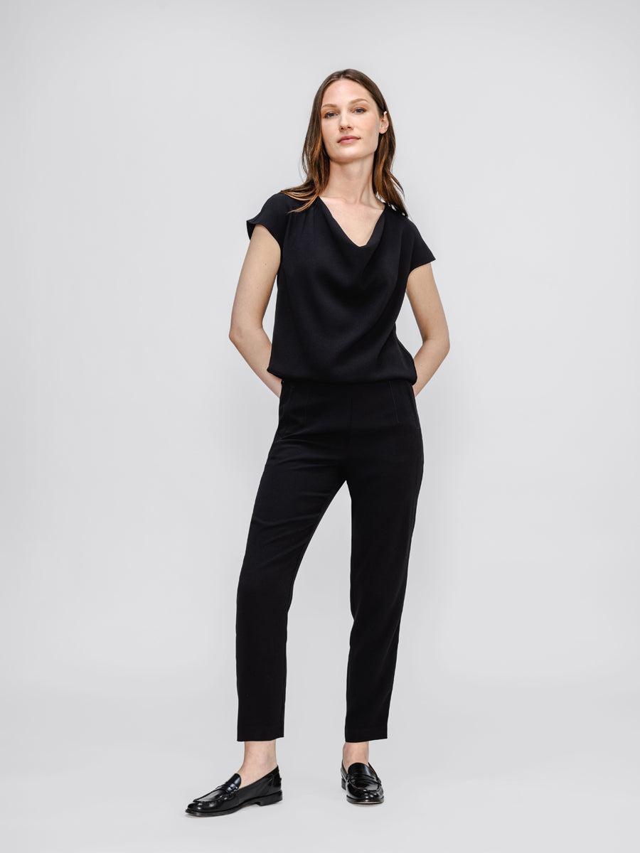 Women's Swift Satin Pant - Black Female Product Image