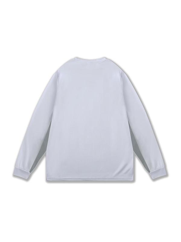 Men's Contrast Color Splice Quick Dry Sweatshirt Product Image