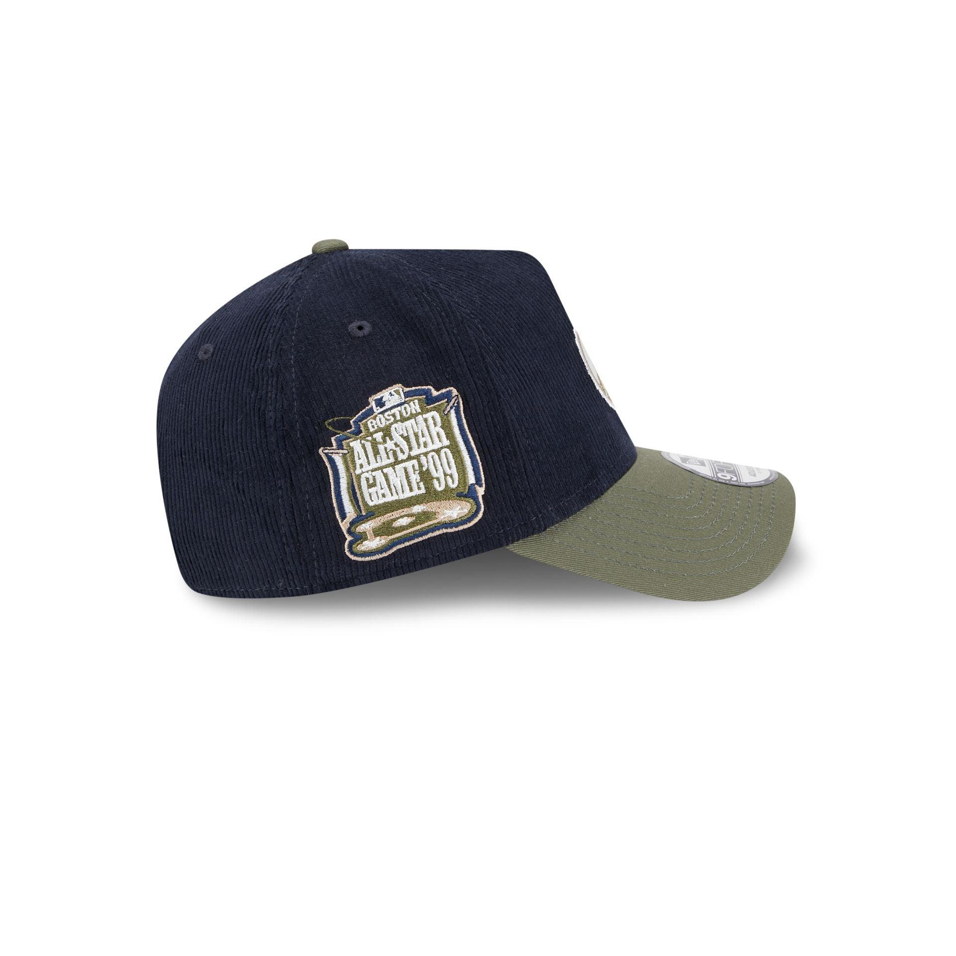 Boston Red Sox Navy 9FORTY A-Frame Snapback Hat Male Product Image