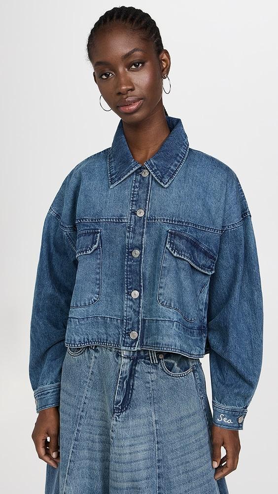 Sea Amari Denim Shirt | Shopbop Product Image