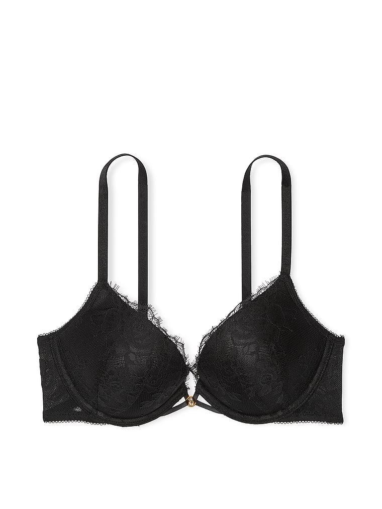 Bombshell Add-2-Cups Rose Lace Push-Up Bra Product Image