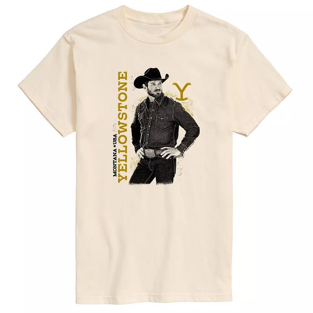 Big & Tall Yellowstone Ryan Portrait Graphic Tee, Mens Product Image