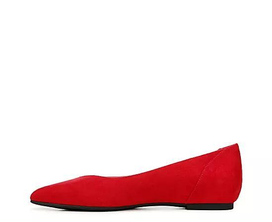 LifeStride Promise Women's Pointed Toe Flats, Size: 8.5 Wide, Red Red Product Image