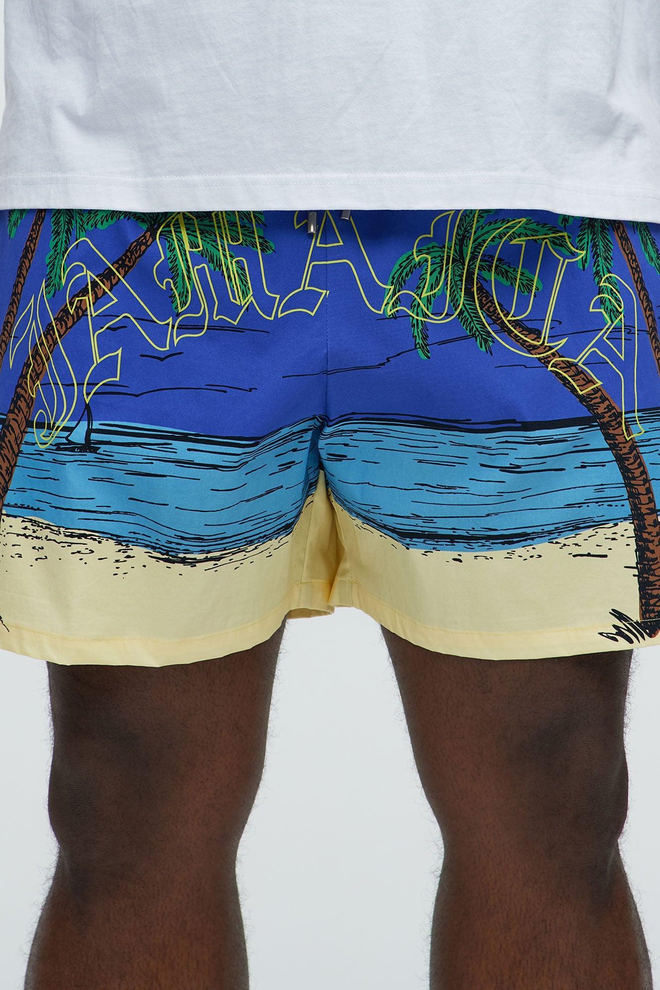 Jamaican Shore Swim Trunk - Blue Product Image