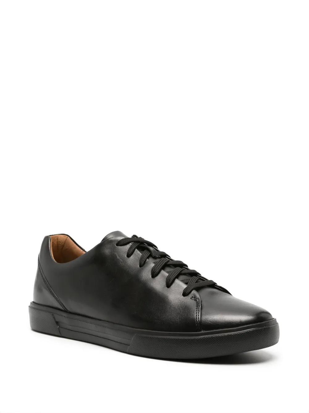 Un Costa Lace leather sneakers Product Image