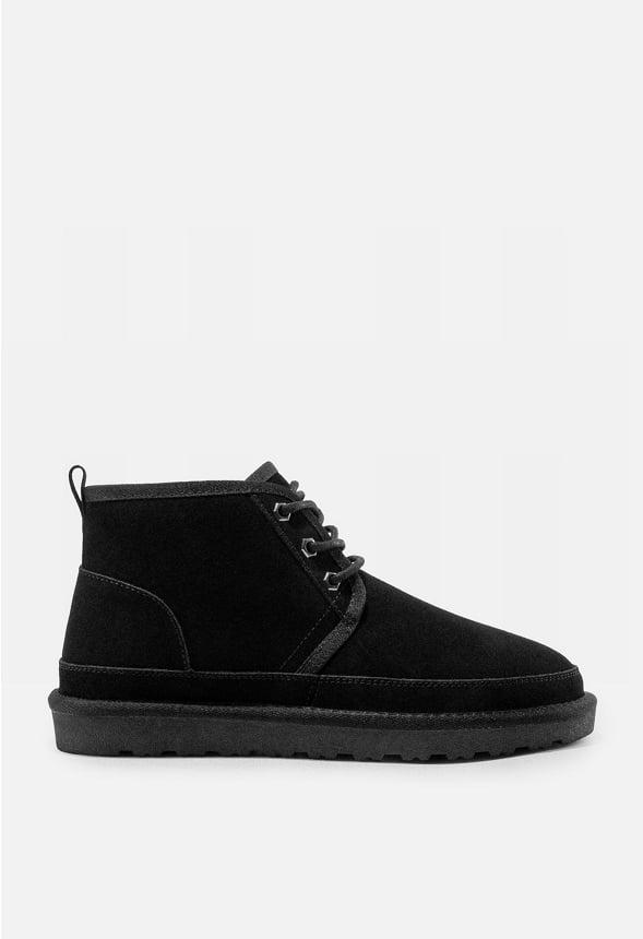 Men's Suede Fur Snow Boots Product Image