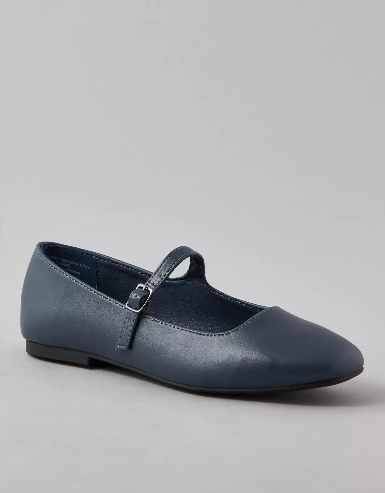 AE Vegan Leather Ballet Flat Product Image