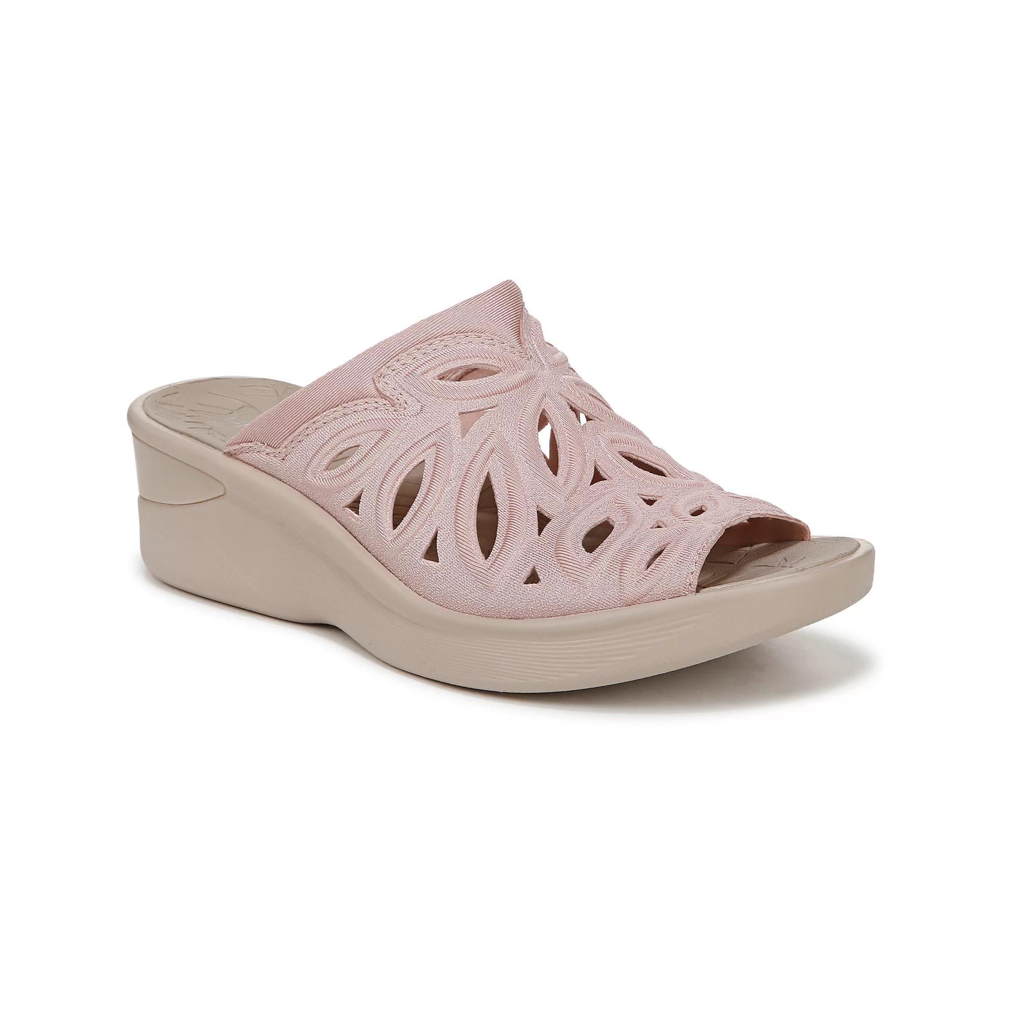 LifeStride Susie Wedge Slide Sandals, Women's, Size: 8, Blush Shimmer Product Image