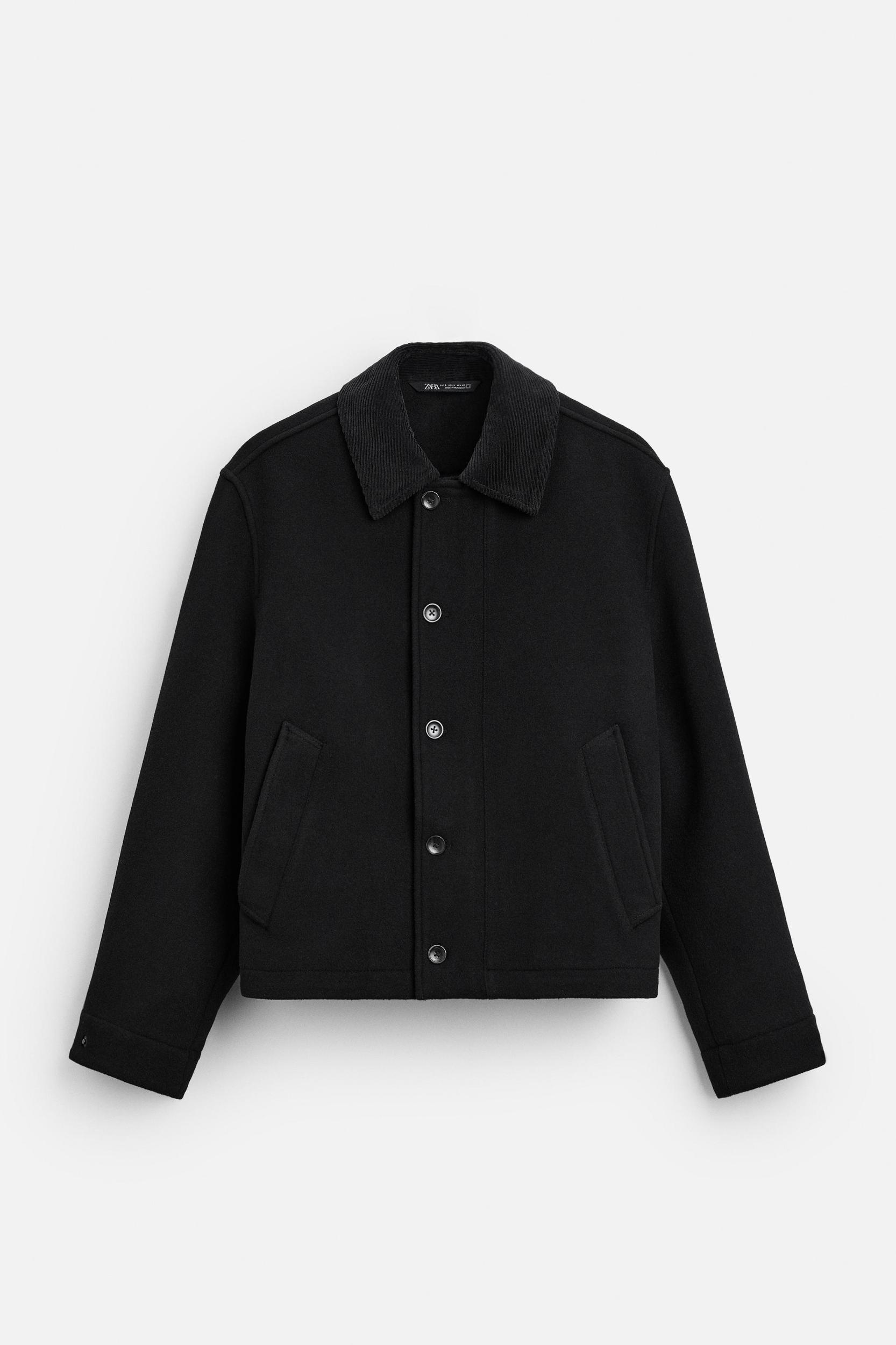 COMBINATION WOOL JACKET Product Image