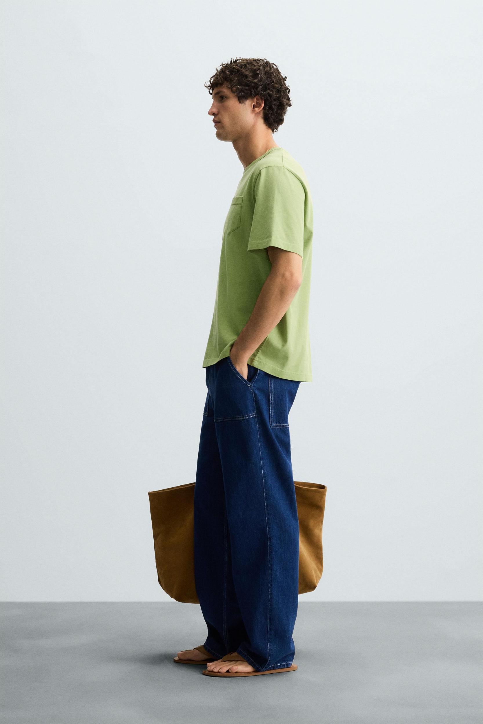 WASHED POCKET T-SHIRT Product Image