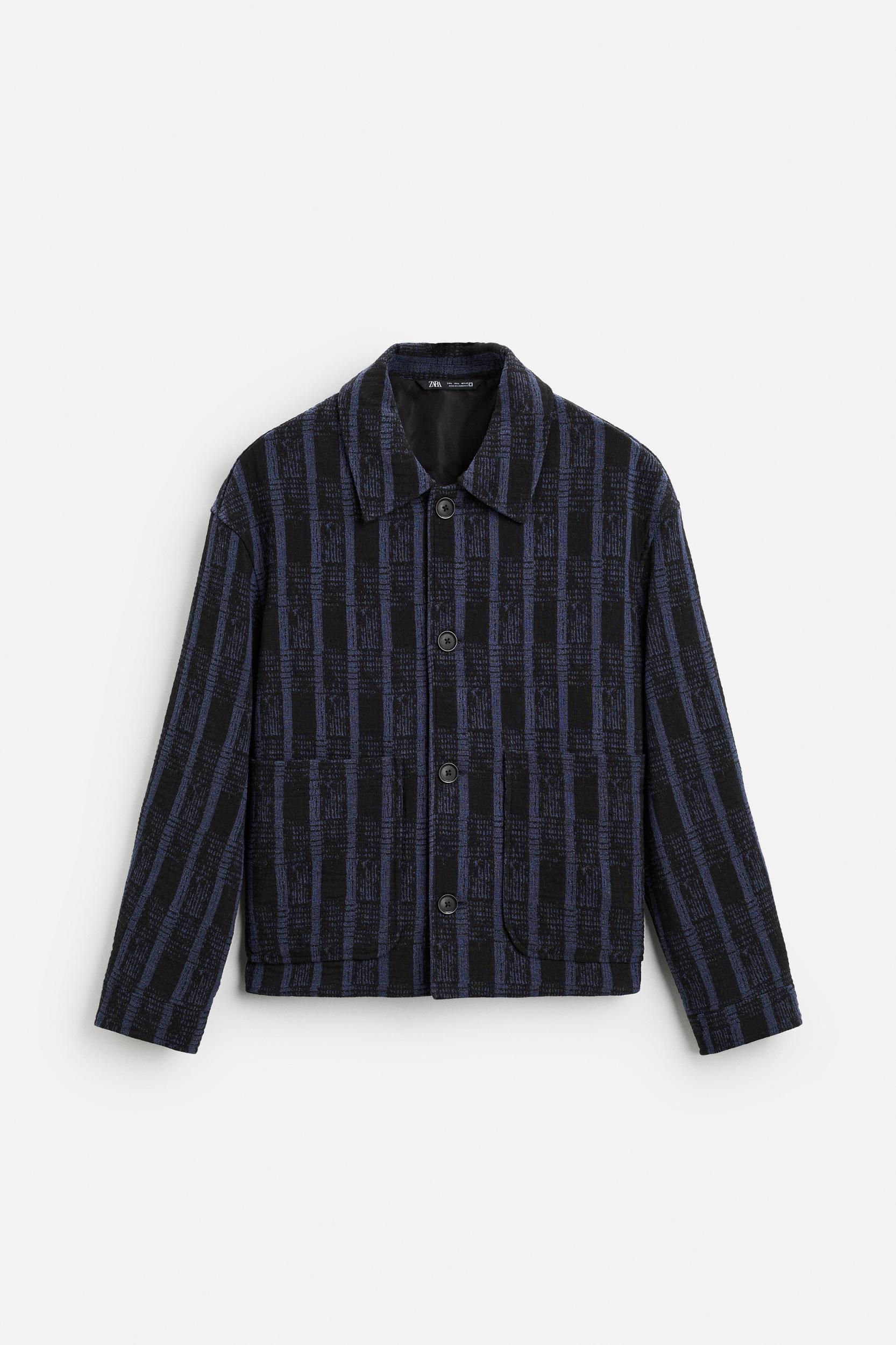 STRIPED JACQUARD JACKET Product Image