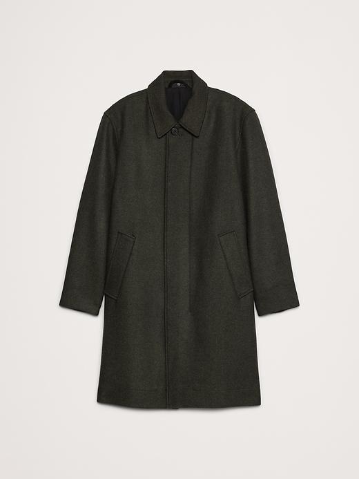 Italian Tweed Car Coat Product Image