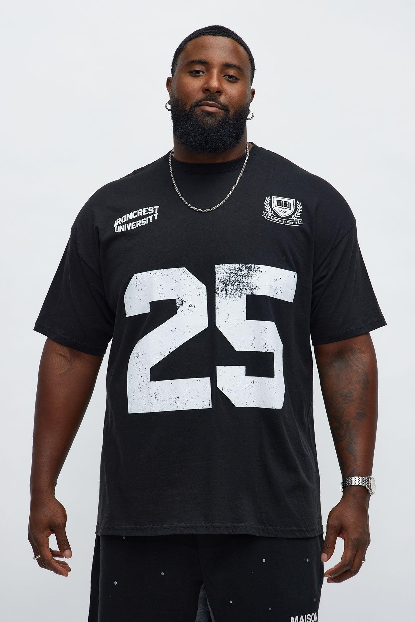 Gridiron Short Sleeve Tee - Black Product Image