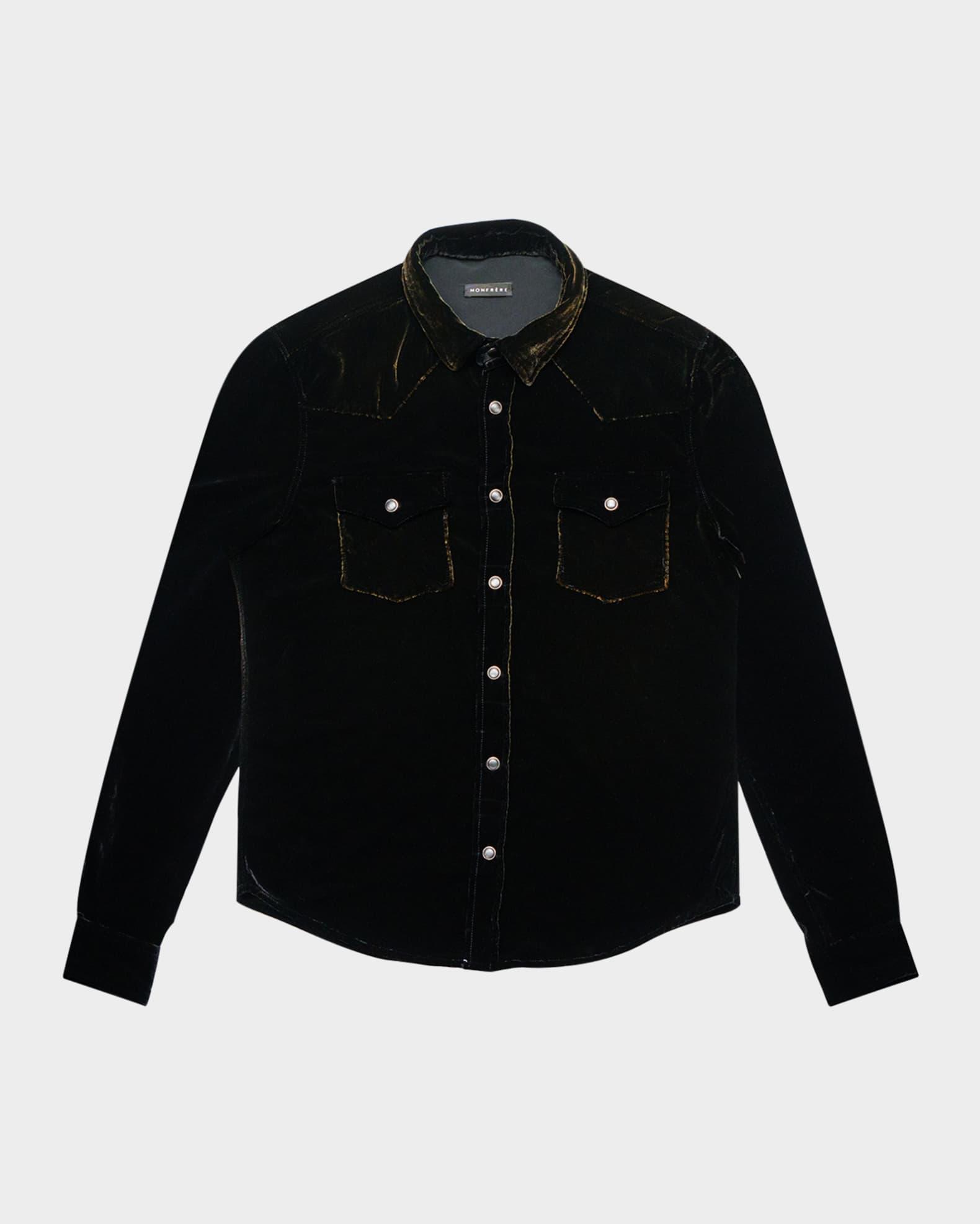 Men's Eastwood Velvet Western Shirt Product Image