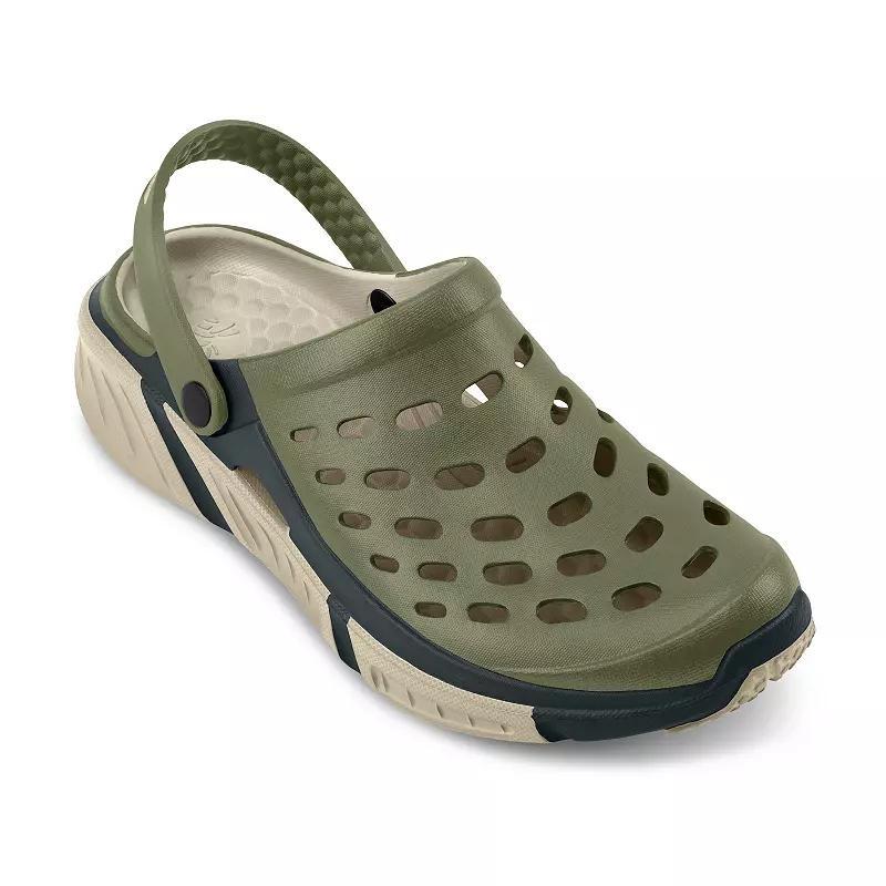 Joybees Adult Trekking Clog Sandals Beige 10 Product Image