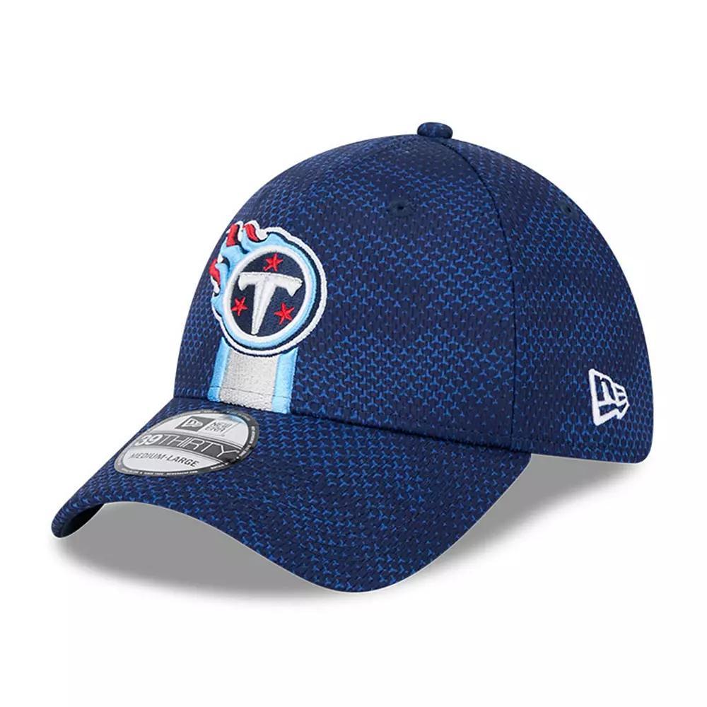 Men's New Era Navy Tennessee Titans 2024 Sideline 39THIRTY Flex Hat, Size: Large/XL, Blue Product Image