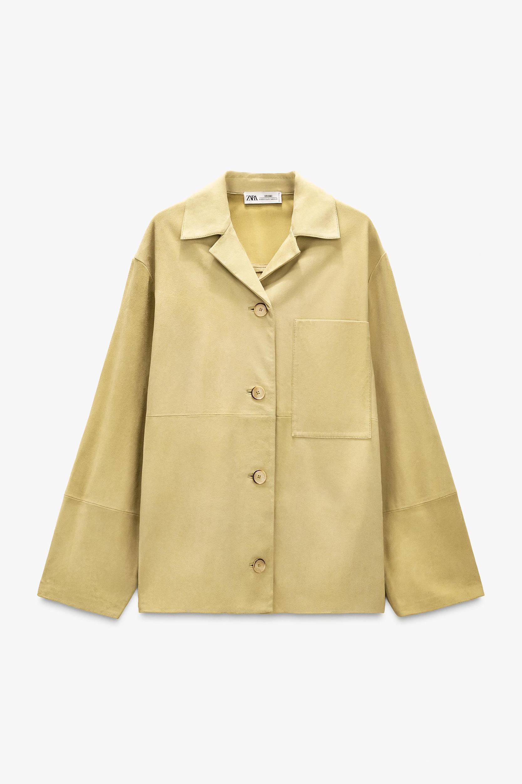 LIMITED EDITION SUEDE LEATHER POCKET SHIRT Product Image