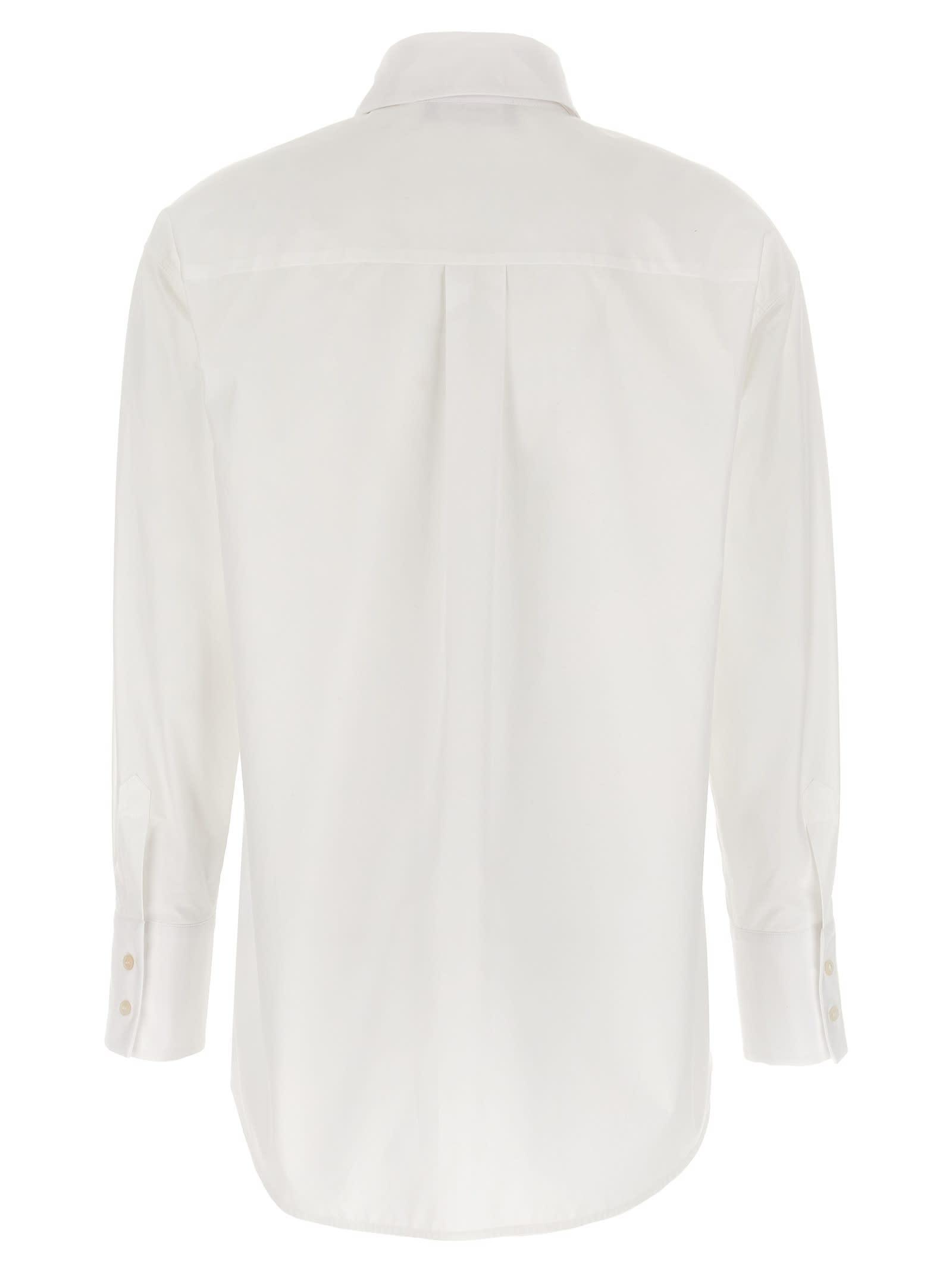FABIANA FILIPPI Lace Shirt In White Product Image