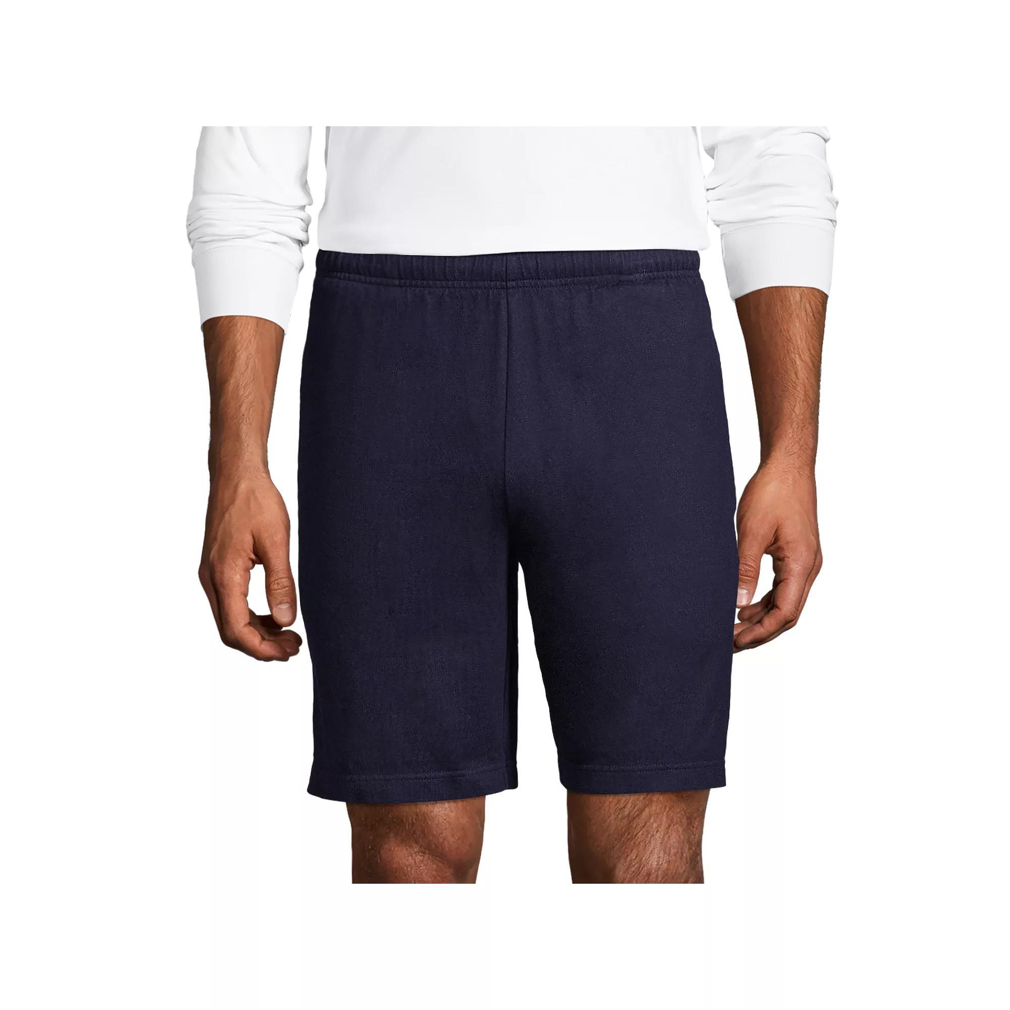 Big & Tall Lands' End Jersey Knit Shorts, Men's, Size: 2XB, Radiant Blue Product Image