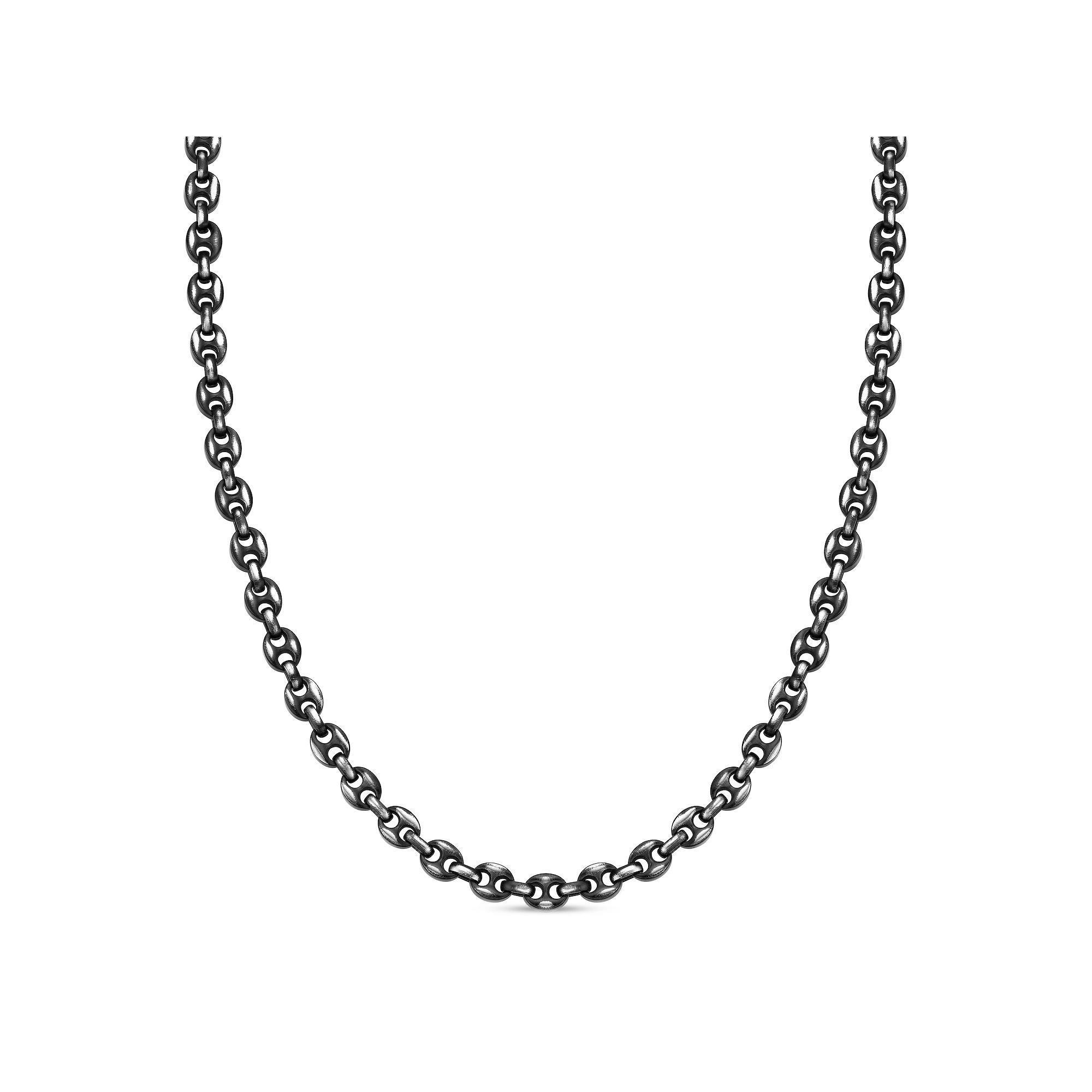 Men's LYNX Stainless Steel Mariner Chain Necklace, Size: 24" Product Image