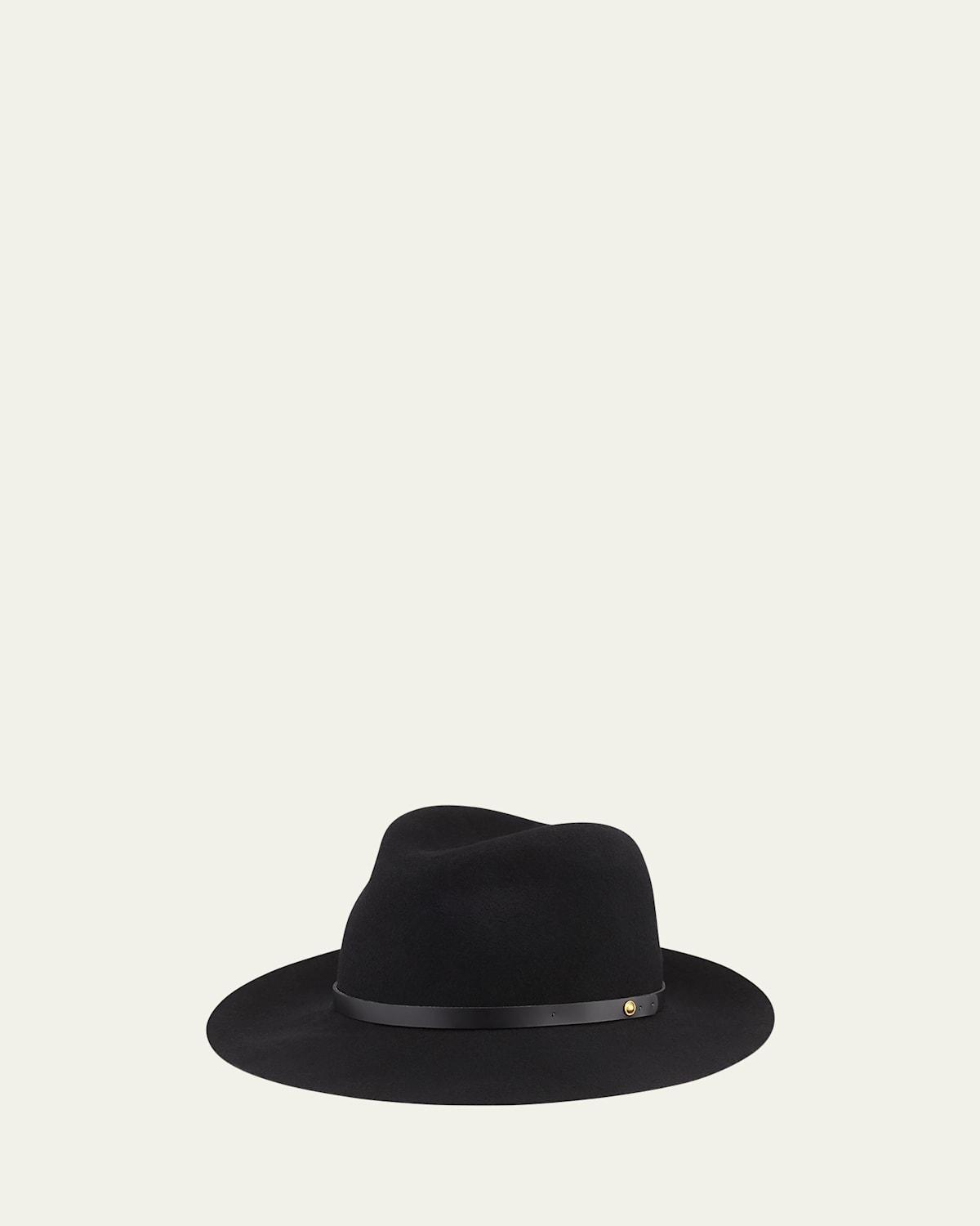 Floppy Brim Wool Fedora Hat Product Image