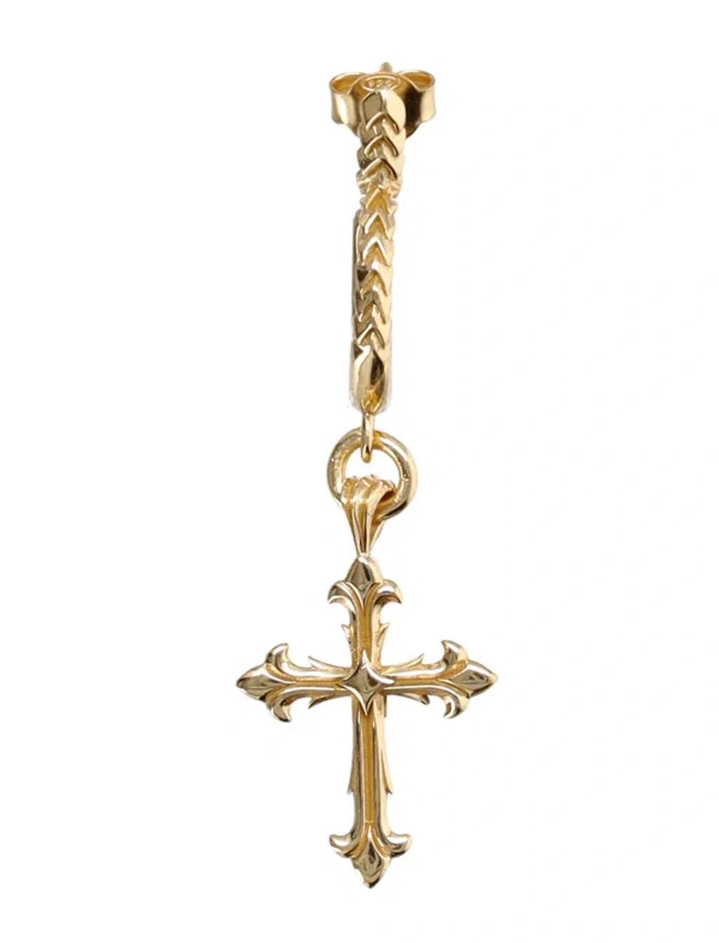 EMANUELE BICOCCHI Earring Cross Gold Product Image